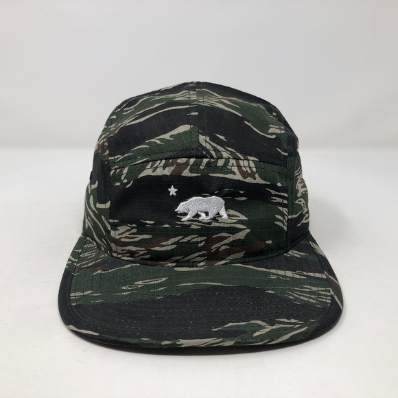 Unbranded Other - Cali Bear Tiger Camo Camper Hat